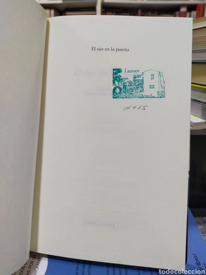Libros de segunda mano: EL OJO EN LA PUERTA - PAT BARKER - Foto 8
