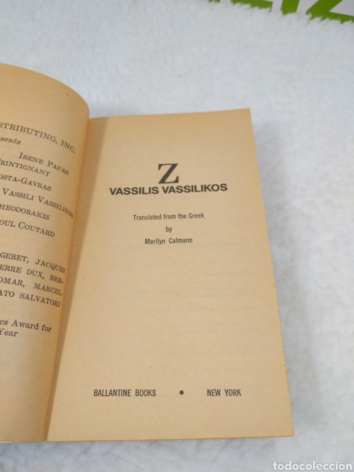 Libros de segunda mano: Vassilis Vassilikos. - Foto 3