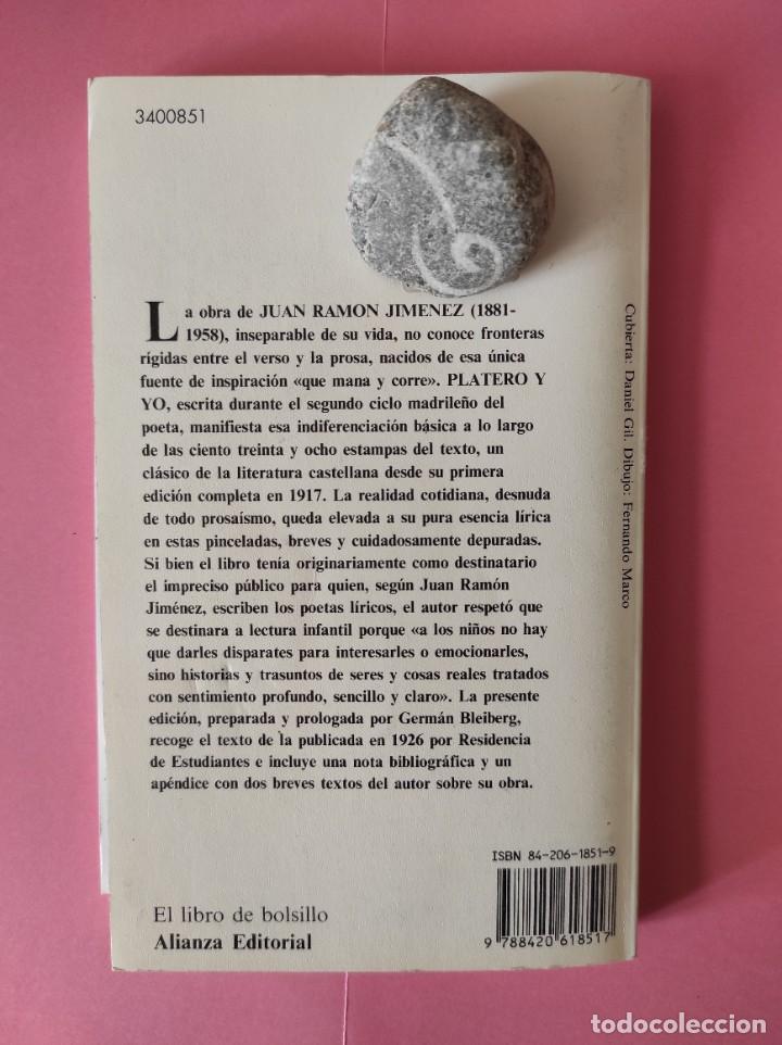 Libros de segunda mano: PLATERO Y YO - Juan Ram&oacute;n Jim&eacute;nez - Foto 2