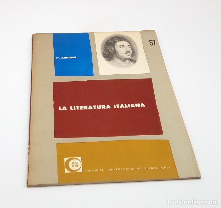 Libros de segunda mano: La literatura italiana, de Paul Arrighi - 1965