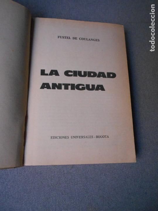 Libros de segunda mano: LA CIUDAD ANTIGUA - Foto 2