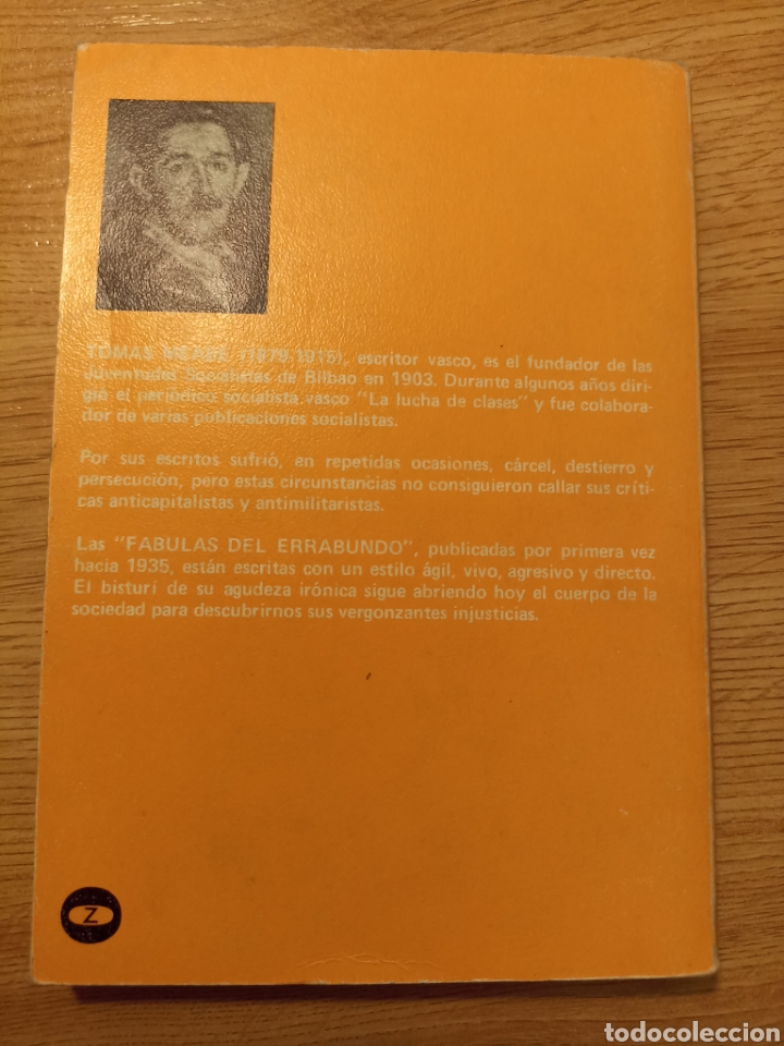 Libros de segunda mano: Fabulas del errabundo. Tom&aacute;s Meabe. Ed. Zero, 1975. - Foto 2