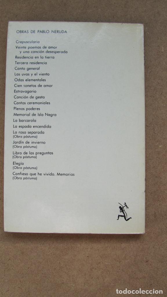Libros de segunda mano: PLENOS PODERES PABLO NERUDA SEIX BARRAL - Foto 2