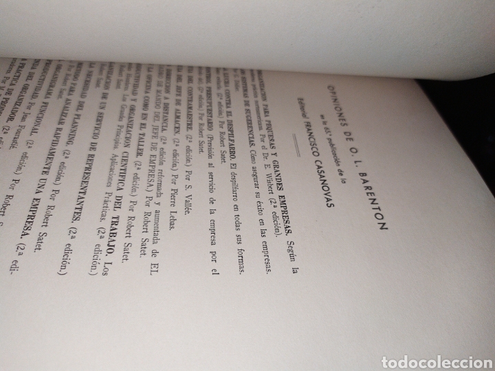 Libros de segunda mano: OPINIONES DE O. L. BARENTON 1961 - Foto 27