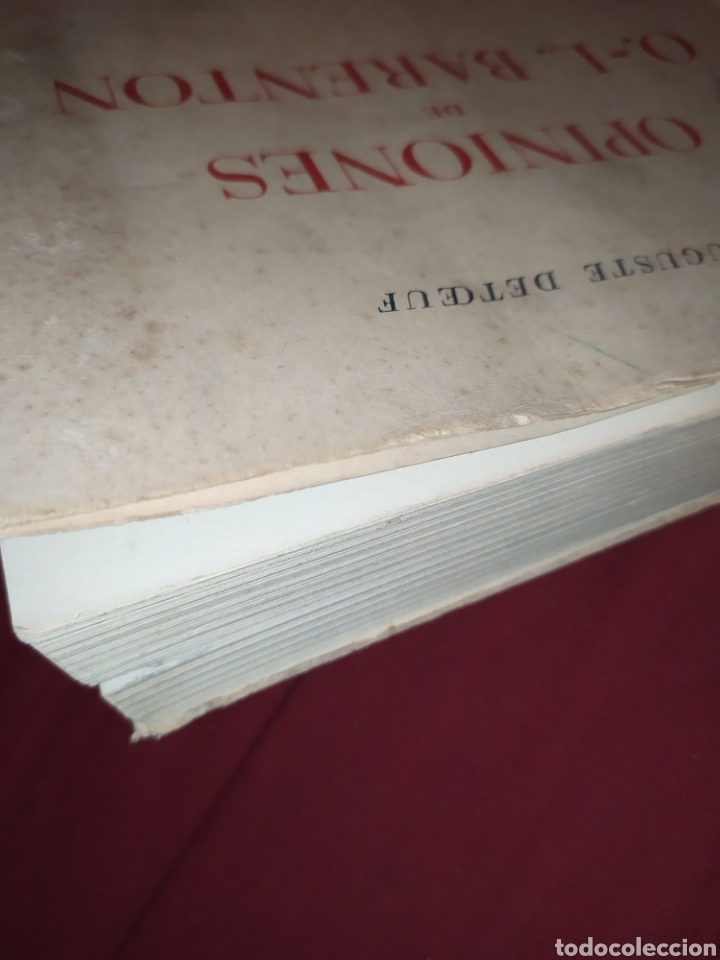 Libros de segunda mano: OPINIONES DE O. L. BARENTON 1961 - Foto 7