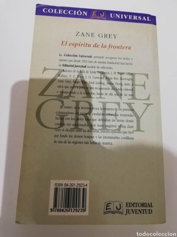 Libros de segunda mano: EL ESP&Iacute;RITU DE LA FRONTERA (ZANE GREY) - Foto 3