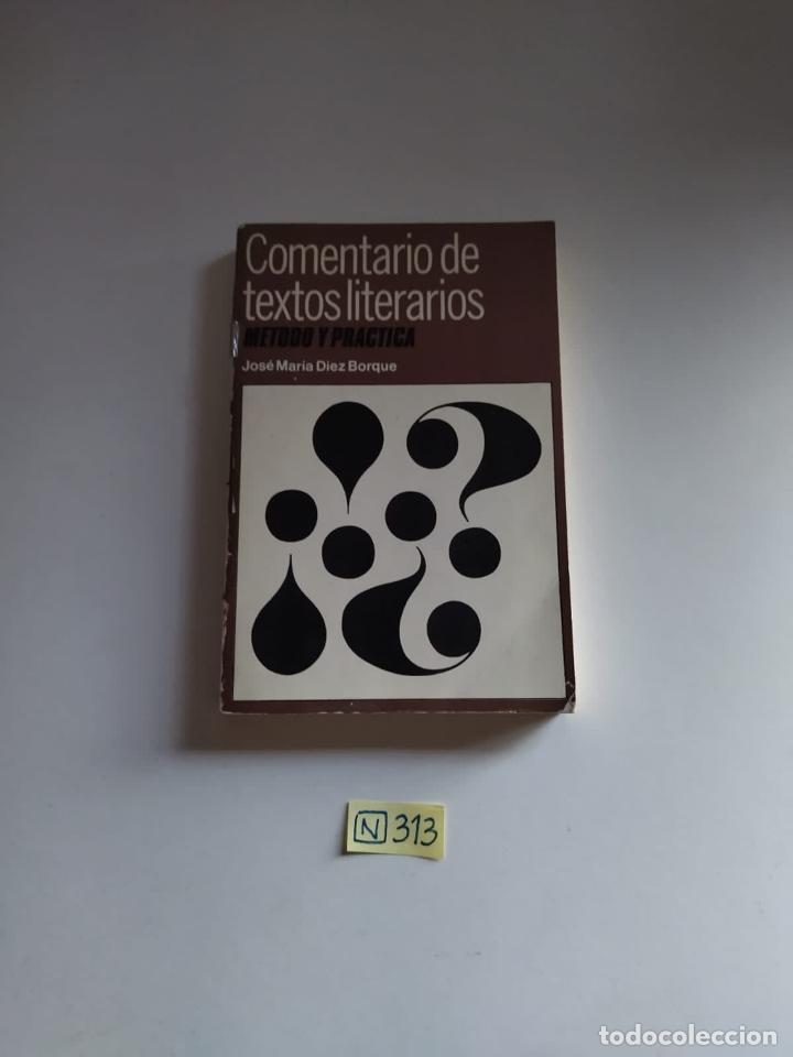 Libros de segunda mano: Comentario de textos literarios - Foto 1