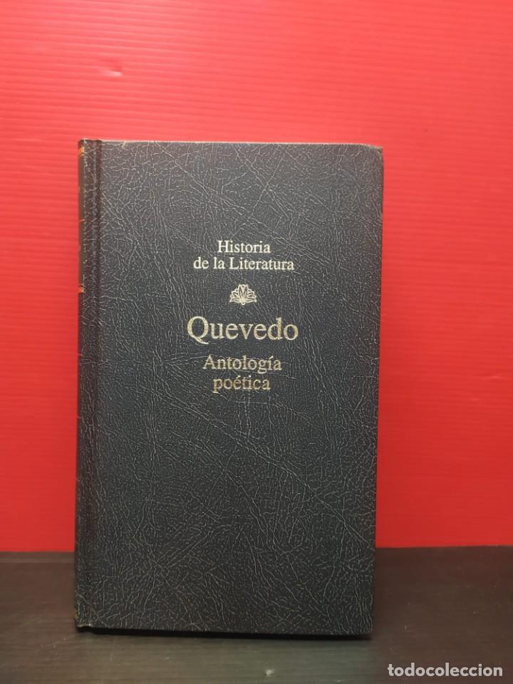Libros de segunda mano: libro historia de la literatura rba editores quevedo antologia poetica