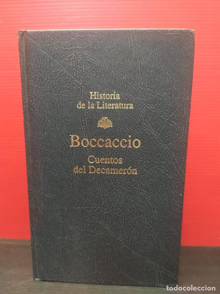 Libros de segunda mano: libro historia de la literatura rba editores boccaccio cuentos del decameron