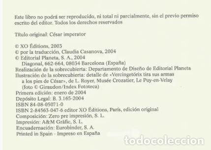 Libros de segunda mano: C&Eacute;SAR IMPERATOR de Max Gallo - Foto 3