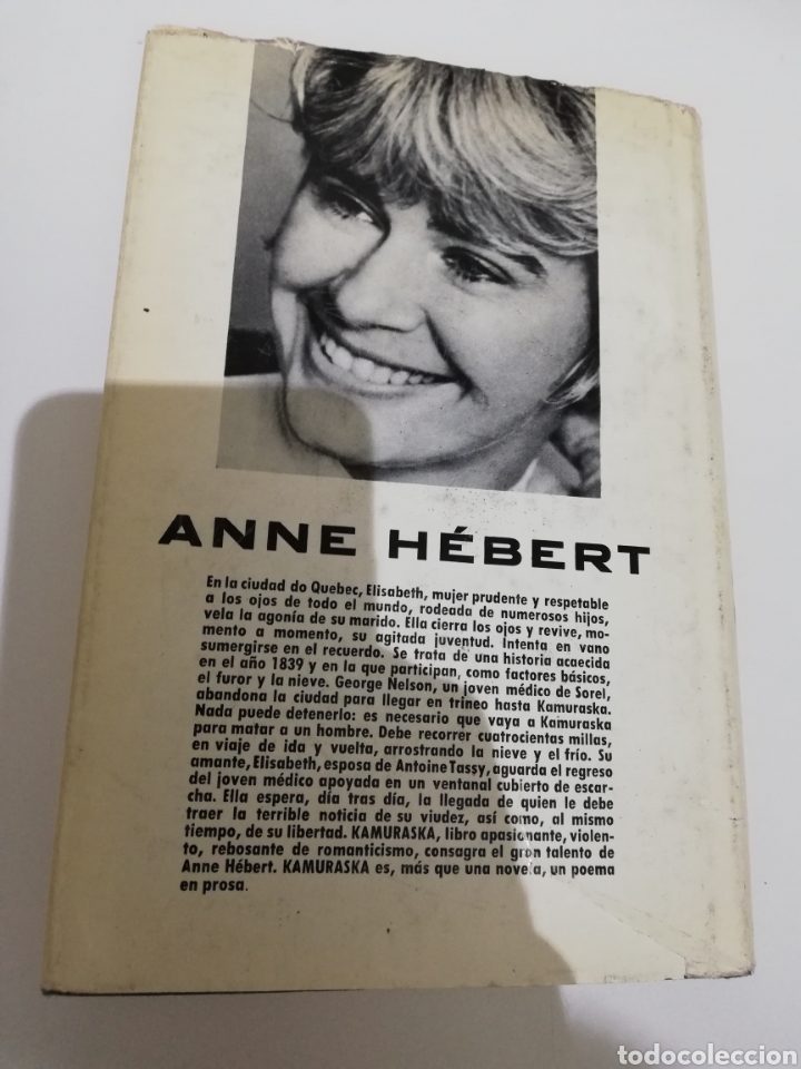 Libros de segunda mano: KAMURASKA (ANNE H&Eacute;BERT) - Foto 3