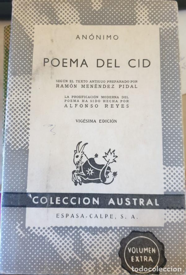 Libros de segunda mano: POEMA DEL CID. - ANONIMO. - Foto 1