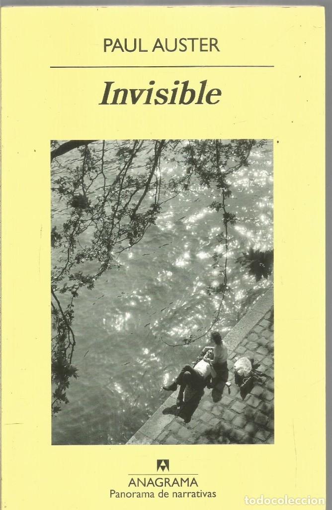 Libros de segunda mano: PAUL AUSTER. INVISIBLE. ANAGRAMA. - Foto 1