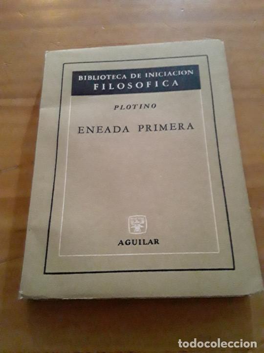 Libros de segunda mano: ENEADA PRIMERA.PLOTINO.AGUILAR.1963.146 PAGINAS.