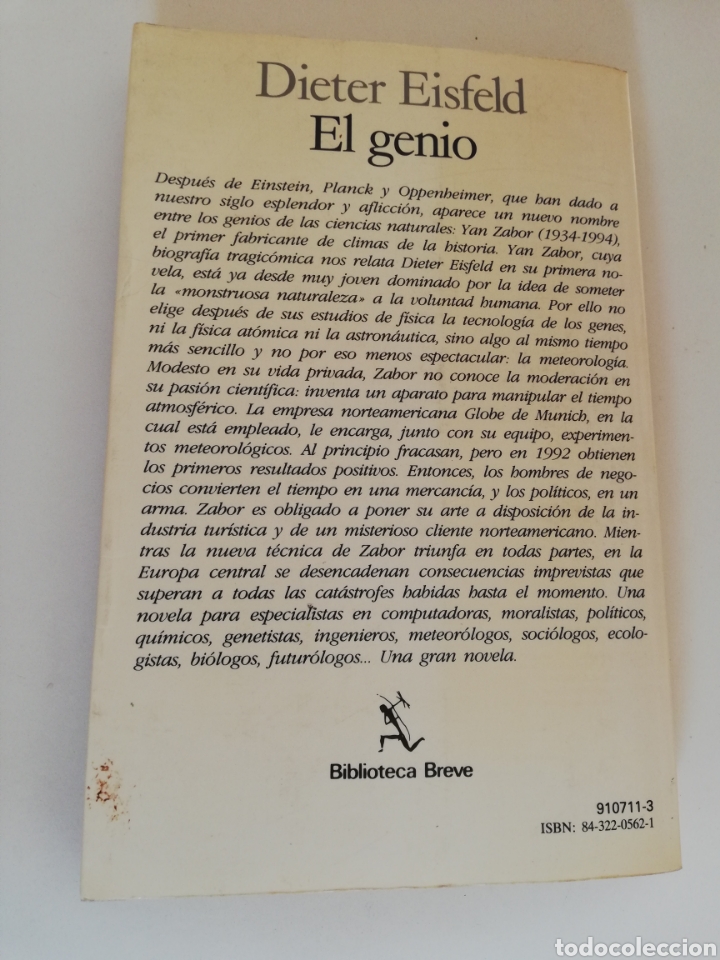 Libros de segunda mano: EL GENIO (DIETER EISFELD) - Foto 4