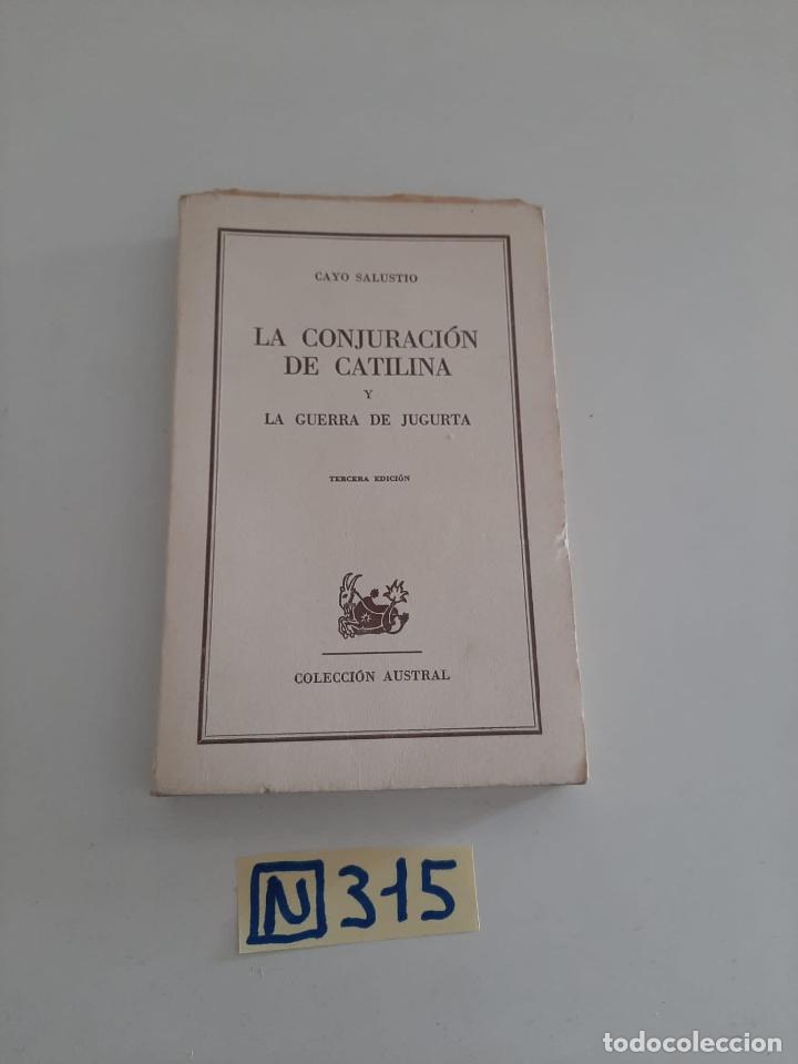 Libros de segunda mano: La conjuraci&oacute;n de catilina - Foto 1