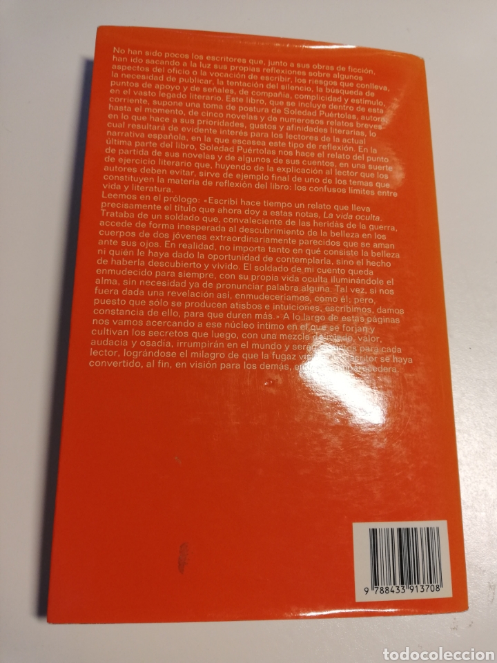 Libros de segunda mano: LA VIDA OCULTA (SOLEDAD PU&Eacute;RTOLAS) - Foto 6