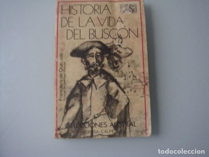 Libros de segunda mano: HISTORIA DE LA VIDA DEL BUSCON - Foto 1