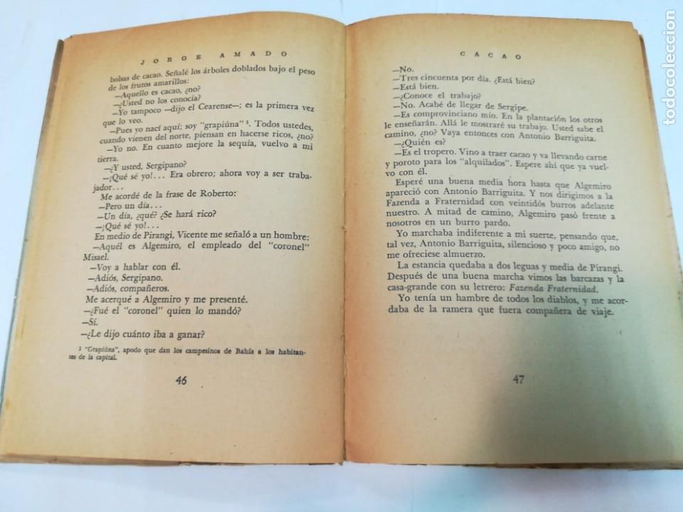 Libros de segunda mano: JORGE AMADO Cacao SA6552 - Foto 2