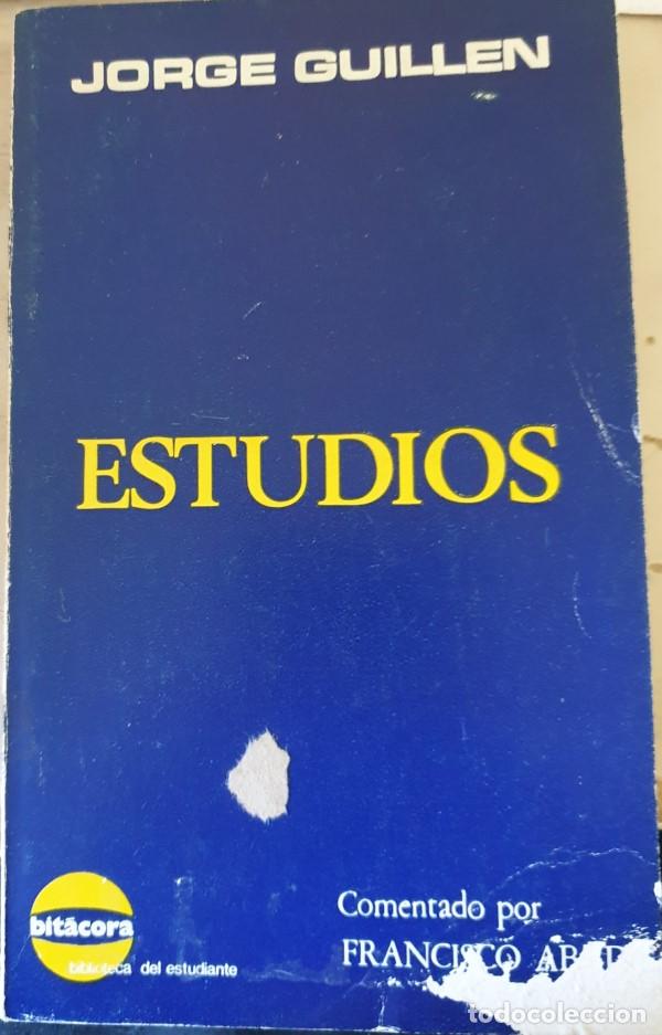 Libros de segunda mano: ESTUDIOS. - GUILLEN, Jorge. - Foto 1
