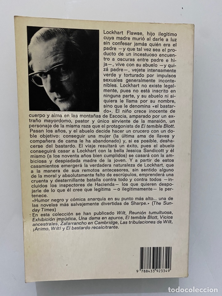 Libros de segunda mano: El bastardo recalcitrante - SHARPE, Tom - Foto 2