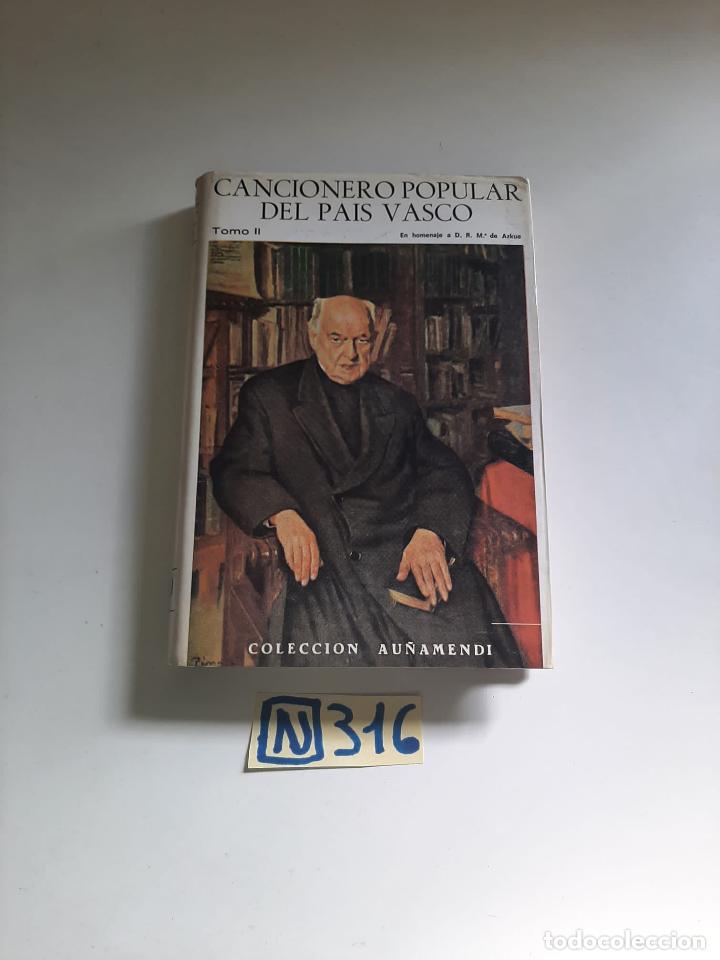 Libros de segunda mano: Cancionero popular del pa&iacute;s vasco - Foto 1