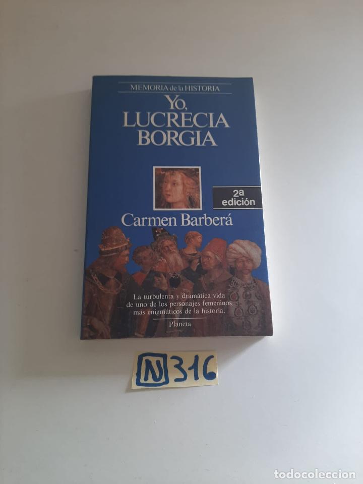 Libros de segunda mano: Yo, Lucrecia Borgia - Foto 1