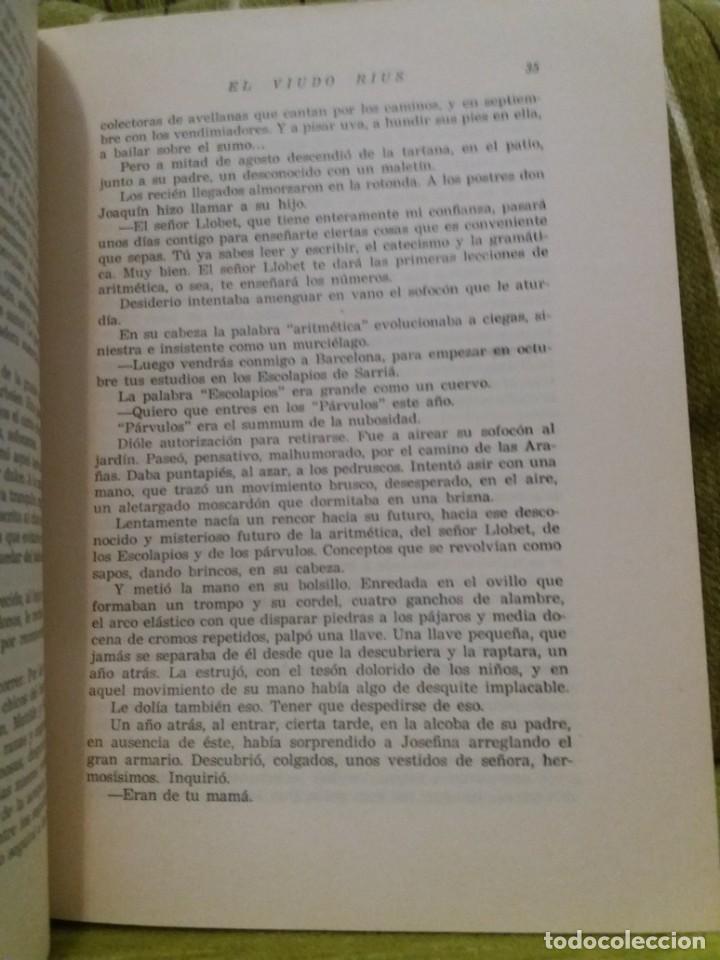 Libros de segunda mano: EL VIUDO RIUS Ignacio Agusti - Foto 6