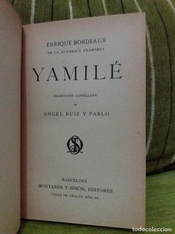 Libros de segunda mano: YAMIL&Eacute; - Foto 3
