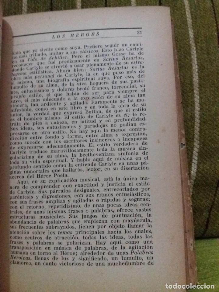 Libros de segunda mano: LOS H&Eacute;ROES - Foto 6