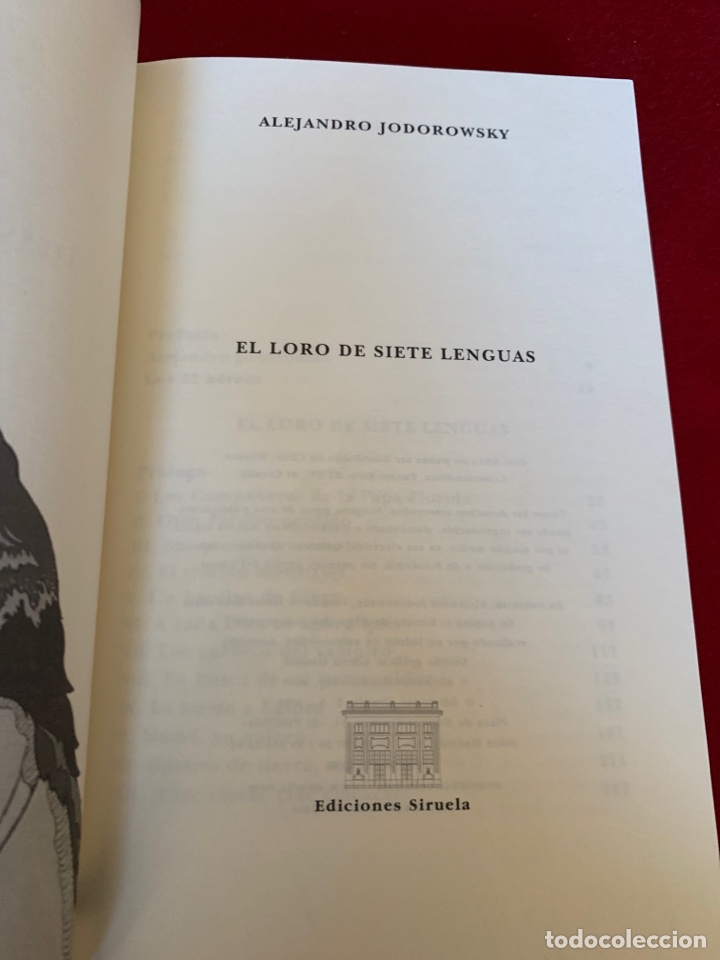 Libros de segunda mano: El loro de siete lenguas. Alejandro Jodorowsky. - Foto 3