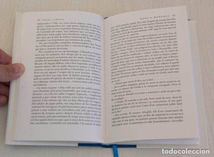Libros de segunda mano: Mort a Menorca. Jordi Ti&ntilde;ena - Foto 5