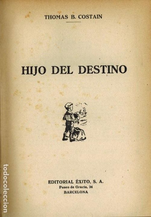 Libros de segunda mano: HIJO DEL DESTINO - Foto 1