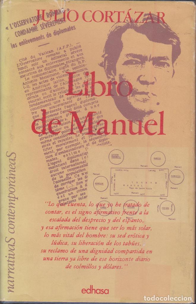 Libros de segunda mano: Libro de Manuel - Julio Cort&aacute;zar (Edhasa) - Foto 1