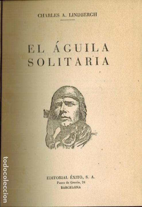 Libros de segunda mano: EL &Aacute;GUILA SOLITARIA - Foto 1