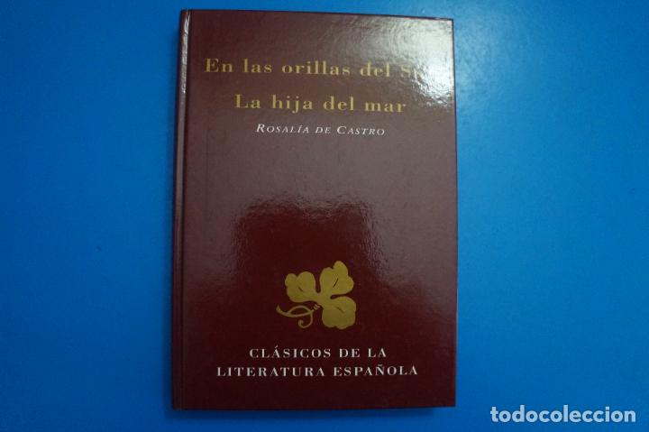 Libros de segunda mano: LIBRO DE EN LAS ORILLAS DEL SAR Y LA HIJA DEL MAR DE ROSALIA DE CASTRO A&Ntilde;O 1999 CL&Aacute;SICOS DE LA...