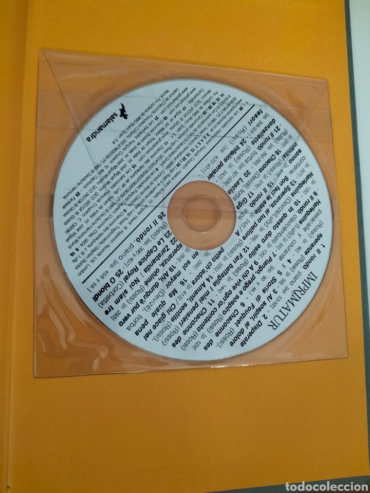 Libros de segunda mano: Imprimatur. Monaldi & Sorti. Contiene el CD. Ediciones Salamandra. Libro - Foto 8
