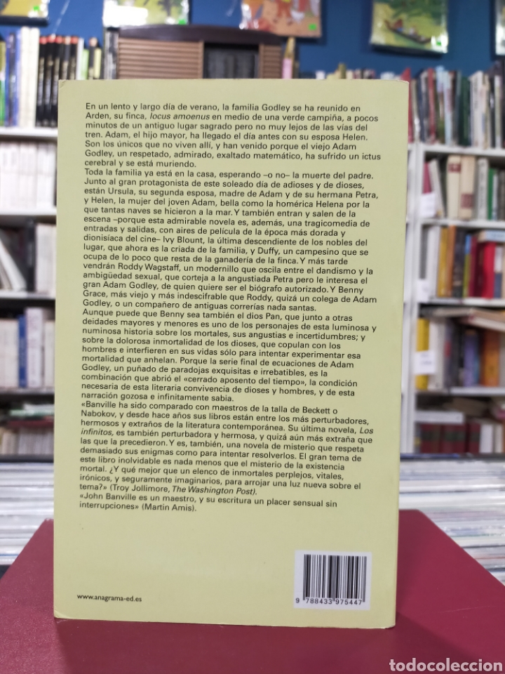 Libros de segunda mano: LOS INFINITOS - JOHN BANVILLE - Foto 2
