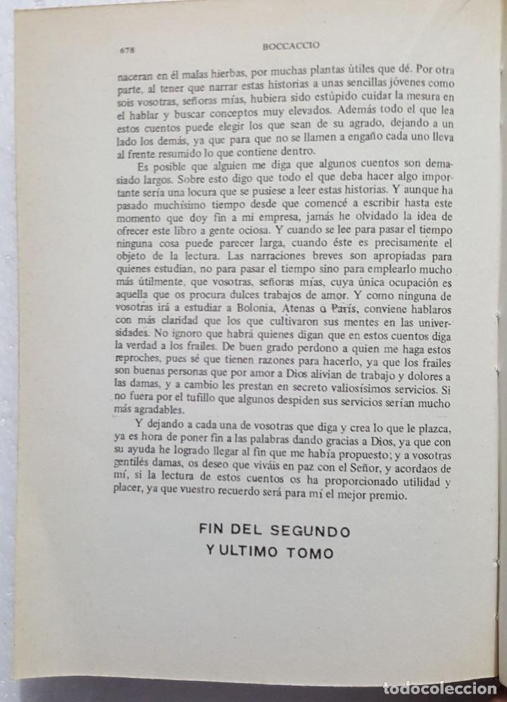 Libros de segunda mano: El Decamer&oacute;n - Foto 9