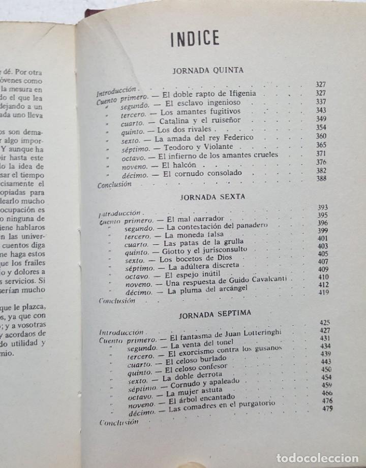 Libros de segunda mano: El Decamer&oacute;n - Foto 10