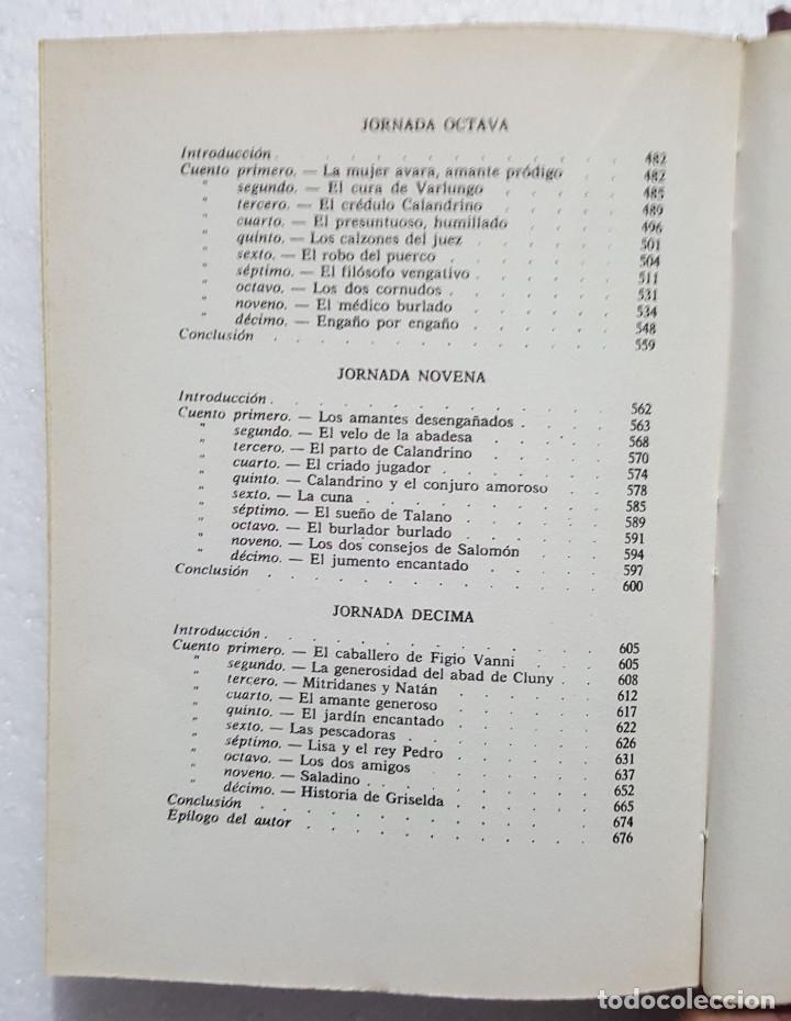 Libros de segunda mano: El Decamer&oacute;n - Foto 11