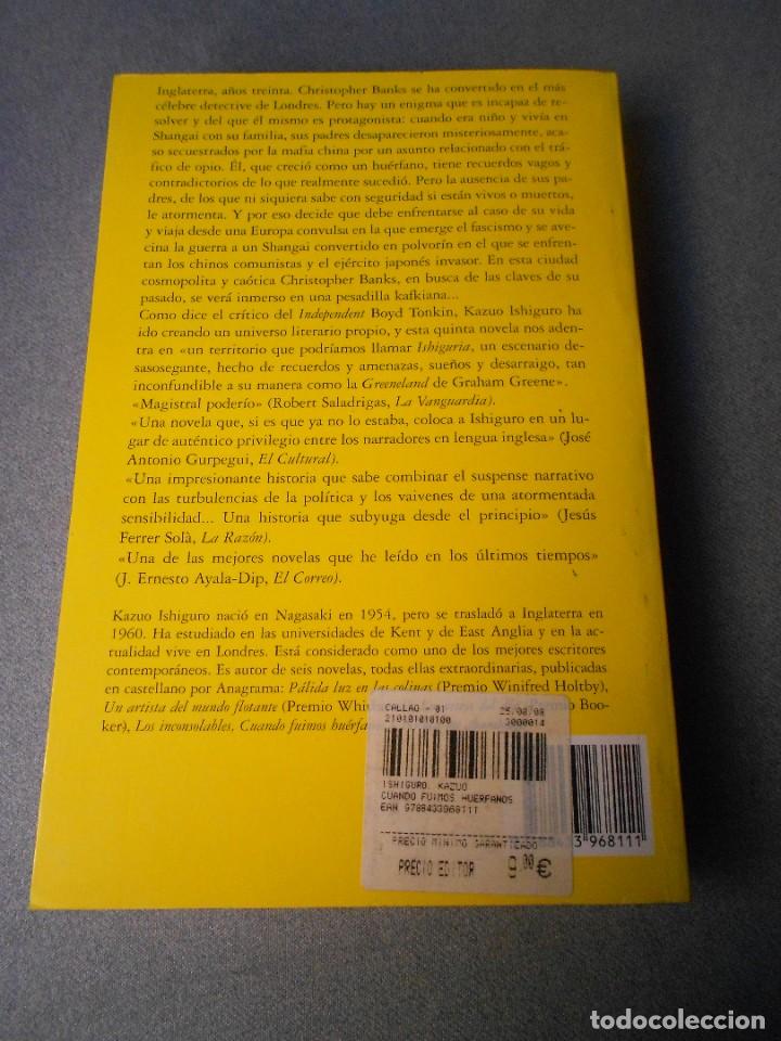 Libros de segunda mano: CUANDO FUIMOS HUERFANOS - Foto 3