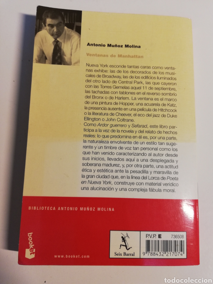 Libros de segunda mano: VENTANAS DE MANHATTAN (ANTONIO MU&Ntilde;OZ MOLINA) - Foto 2