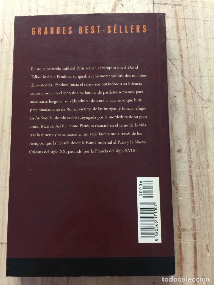 Libros de segunda mano: Pandora - Anne Rice - Foto 5