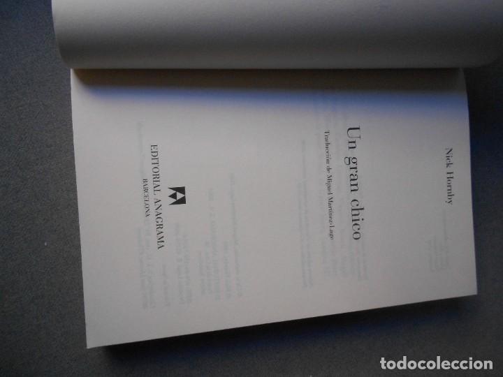 Libros de segunda mano: UN GRAN CHICO - Foto 2