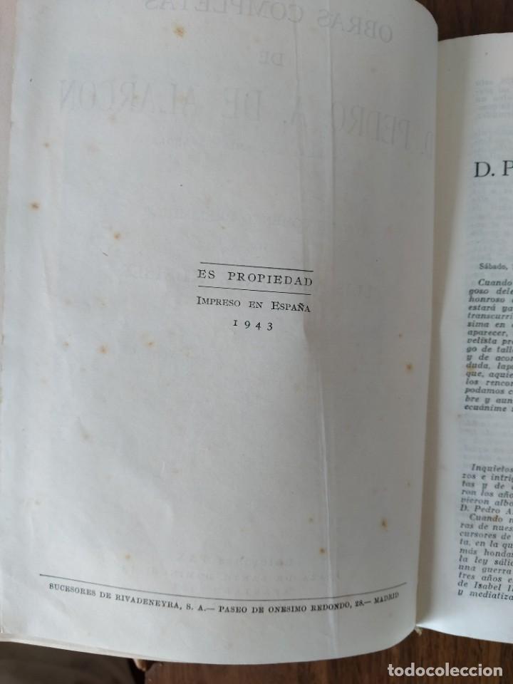 Libros de segunda mano: P. A. de Alarc&oacute;n - Obras Completas - Foto 3
