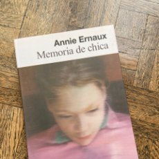 Libros de segunda mano: MEMORIA DE CHICA - ANNIE ERNAUX - CABARET VOLTAIRE (2016). Lote 366694366