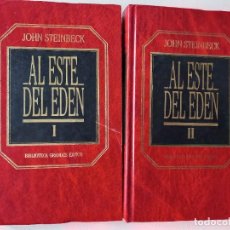 Libros de segunda mano: AL ESTE DEL EDEN. JOHN STEINBECK. 2 TOMOS. BIBLIOTECA GRANDES ÉXITOS ORBIS 73 Y 74