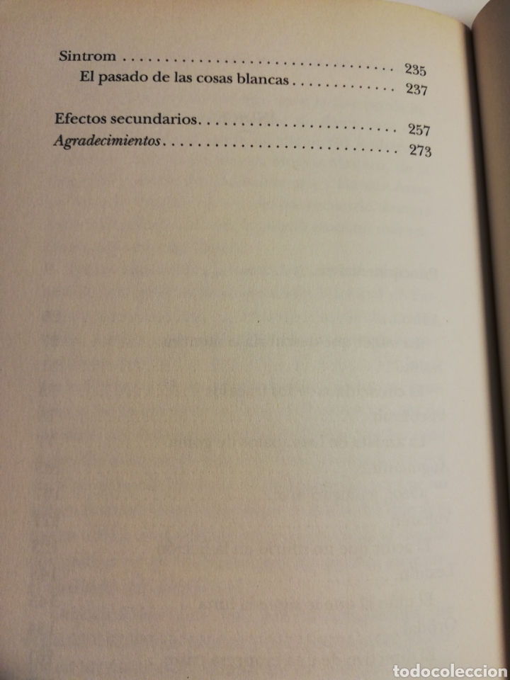 Libros de segunda mano: EFECTOS SECUNDARIOS (ALMUDENA SOLANA) - Foto 4