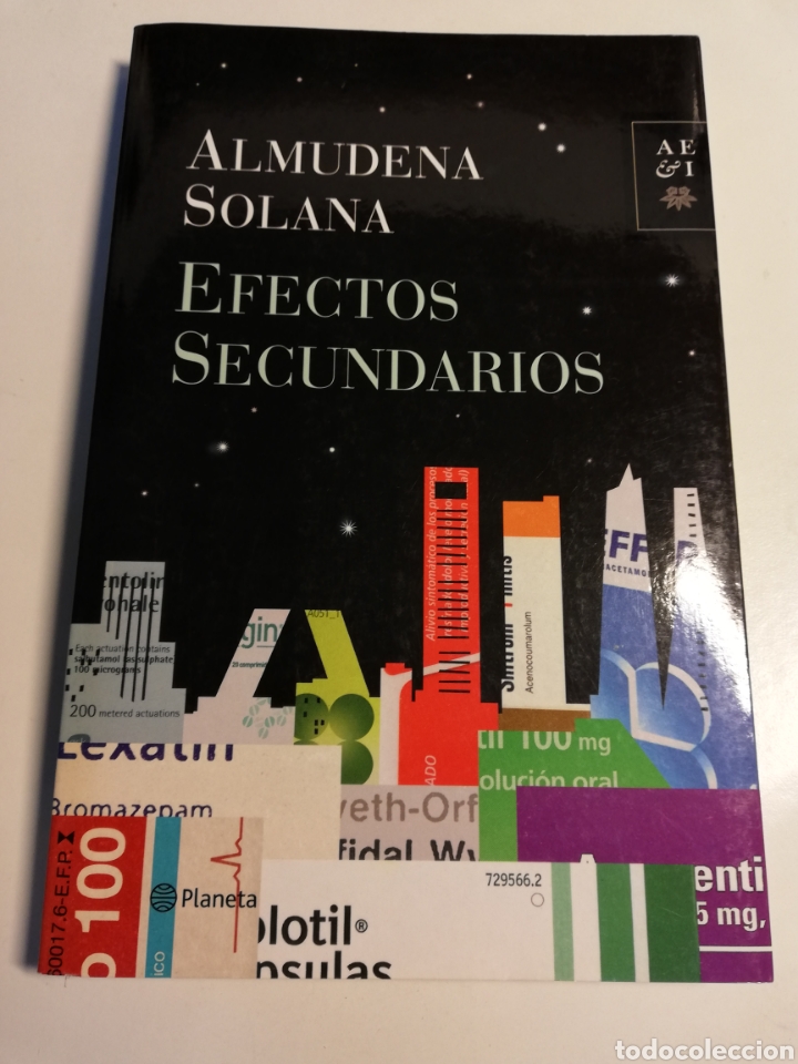 Libros de segunda mano: EFECTOS SECUNDARIOS (ALMUDENA SOLANA) - Foto 1